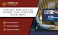 edit, trim, cut, and optimize your videos for social media