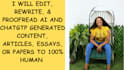 rewrite, proofread, edit, humanize urgent ai chatgpt content essay article blogs