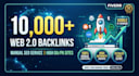 build most powerful contextual web 2 0 and  high da90 profile backlinks