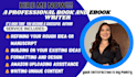 be your ebook writer, ghost writer, book writer, ghost book writer