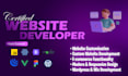do website development and figma designing and website seo