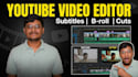 youtube videos with engaging cuts subtitles and b roll