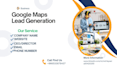 google map lead generation and data entry services