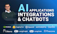 build ai applications, integrations and chatbots