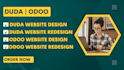 perfectly build duda website odoo website duda website redesign odoo website
