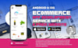 do ecommerce android and ios app in flutter with free website
