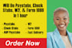create paystub, check stub, pay stubs, w2, 1099, and 1040