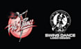 make hand drawn night club, dance studio logo
