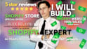 build, design, create shopify store, shopify website, shopify dropshipping store