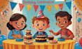 do children story book illustration