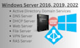 install and configure windows server 2016, 2019, 2022