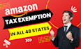 do amazon prime tax exemption in all US states