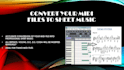 convert your midi files to sheet music