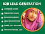 be b2b lead generation expert