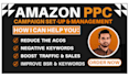 setup and optimize amazon PPC campaign amazon PPC ads campaign