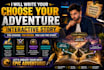 write your choose your adventure interactive story