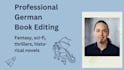 edit your german fictional book or ebook