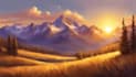 make color 2d landscapes, backgrounds, illustration design