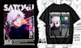 do custom japanese anime t shirt designs for you