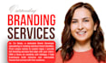 create a compelling business name, slogan, logo and website
