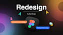 do redesign website app UI UX in figma