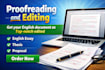proofread, edit and improve your english document