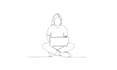 animate a continuous line art