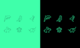 design an amazing, custom line art icon set