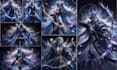 create unique manga, game, original, fantasy  character