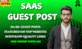 do saas guest posts and publish article on high DR saas blog