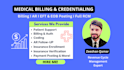 do medical billing, coding and insurance credentialing as medical biller