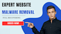 clean your website malware and recover your website