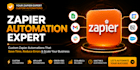 be your zapier expert for custom zapier automation
