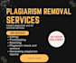 remove turitin ai detection and plagiarism from content
