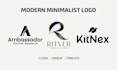 design a modern minimalist logo for your business or brand