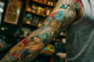 make tattoo design or sleeve art for you