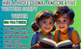 be your creative scriptwriter for youtube scripts, video scripts, movie script