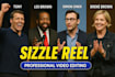 edit sizzle reel speaker reel and events highlights reel