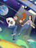 create scifi isometric and top down pixel art