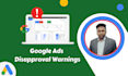 remove google ads disapprove issue due to compromised site wordpress , shopify