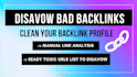 disavow bad backlinks and clean your link profile