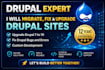 be your expert for drupal migration, fixes, and development