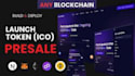 ico presale dapp with smart contract integration evm solana
