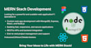 build and deploy a backend developer with node js and django