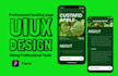 do website ui ux design,mobile apps ui ux design
