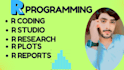 do r programming, data analysis, and visualisation using rstudio
