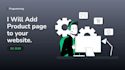 add custom product pages to your website