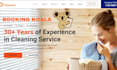 booking koala website, cleaning service website, bookingkoala, home cleaning