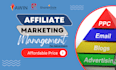 manage your affiliate program at awin, shareasale, cj, impact, rakuten, etc