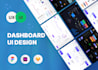 do complete uxui design, web apps and dashboards in figma